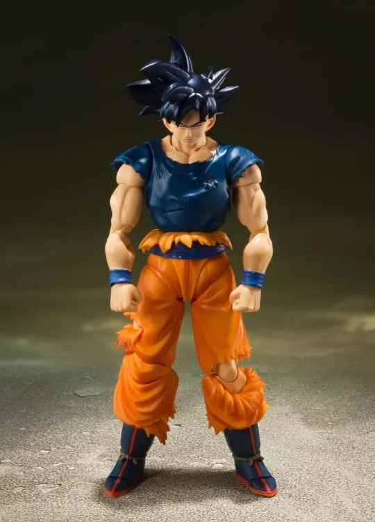 Figurine Super Saiyan God Son Goku Blue 14cm Dragon Ball S.H Figuarts