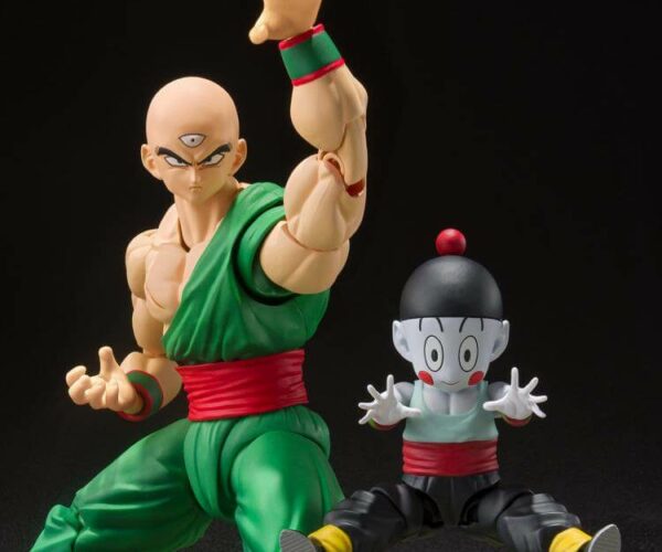 Dragon Ball Z SH Figuarts Tien and Chiaotzu Web Exclusive Set