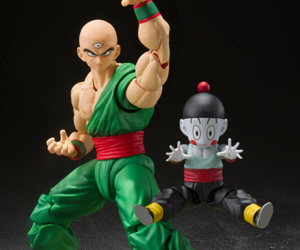 Dragon Ball Z SH Figuarts Tien and Chiaotzu Web Exclusive Set