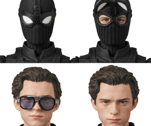 Spider-Man Far From Home MAFEX No 125 Spider-Man Stealth Suit