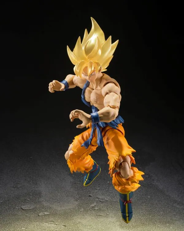 TAMASHII NATIONS - Super Saiyan Son Goku Legendary Super Saiyan Dragon Ball  Z, SH Figuarts Action Figure